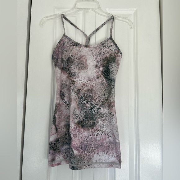 Lululemon Power Y Tank Luon Sugar Crush Multi - Picture 1 of 15